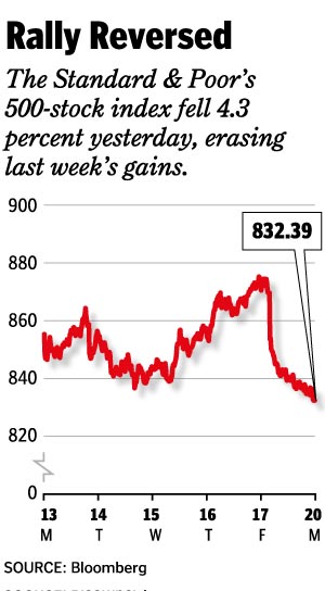 Stock chart for the washington post by James Smallwood
